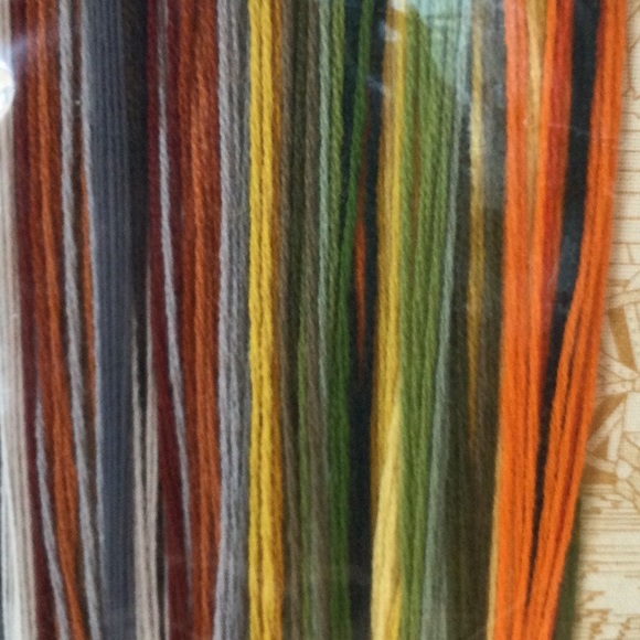 NIB Sunset Stitchery “Fall Mill Pond” stitch kit - Picture 5 of 8